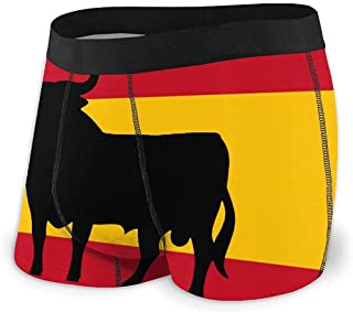 Calzoncillo bóxer con bandera de España y toro