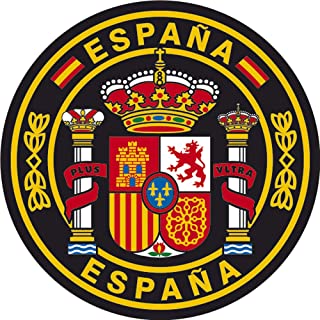 Pegatina escudo de España
