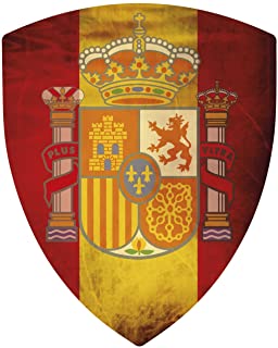 Bandera de España en escudo