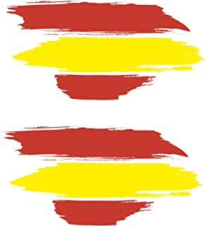 pegatinas rasgadas bandera de España